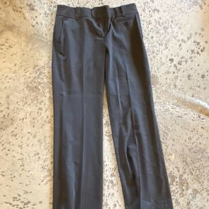 Gray work pants